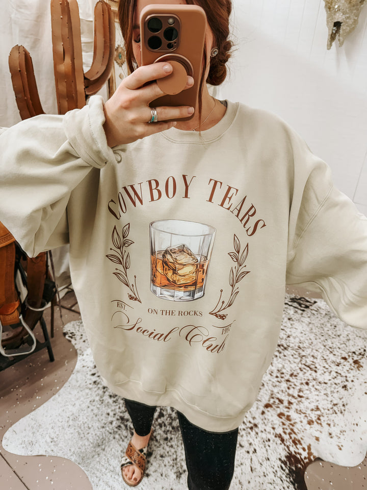 Cowboy Tears Crewneck