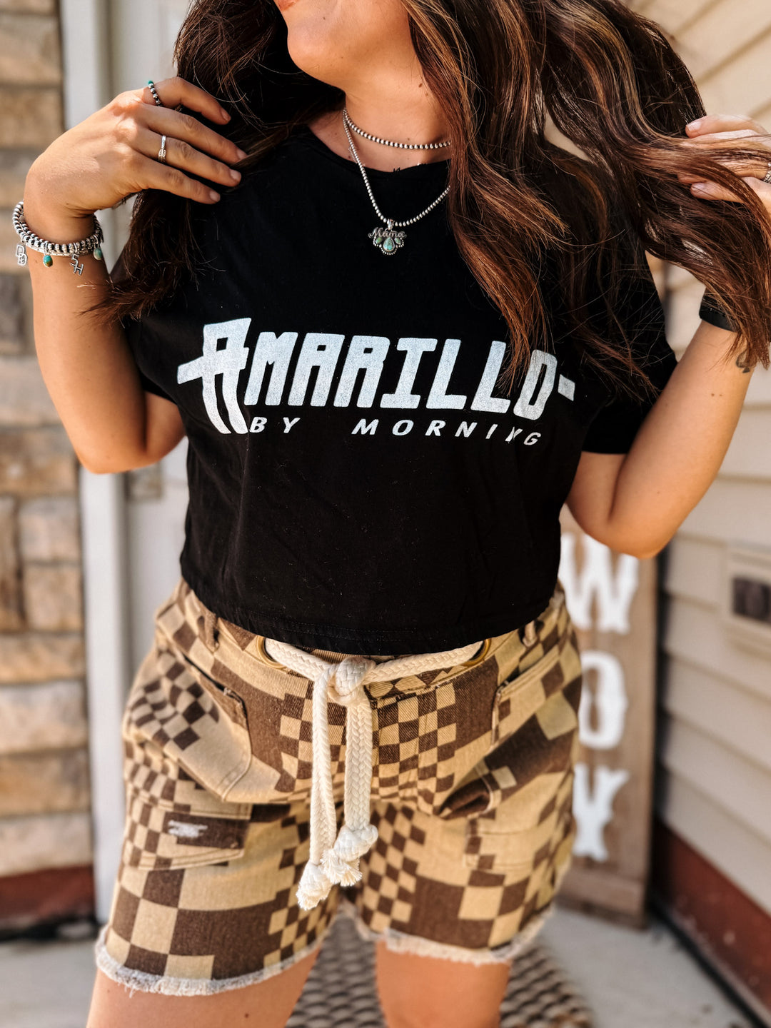 Amarillo By Morning Cropped Tee