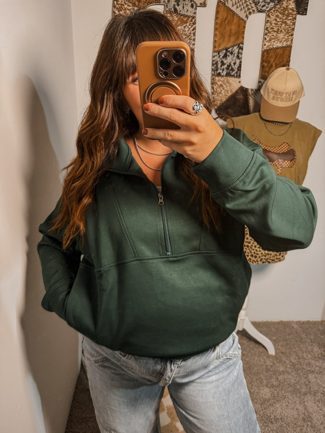 Scuba Pullover: Hunter Green