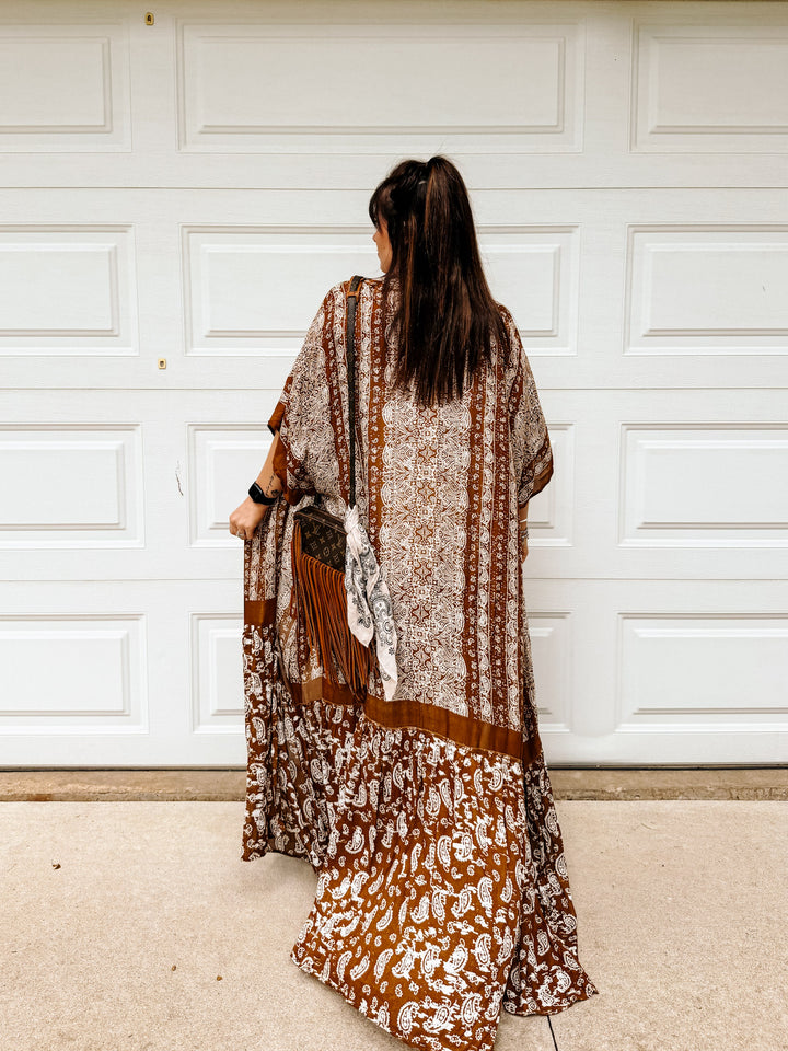 Lost Girl Kimono: Rust