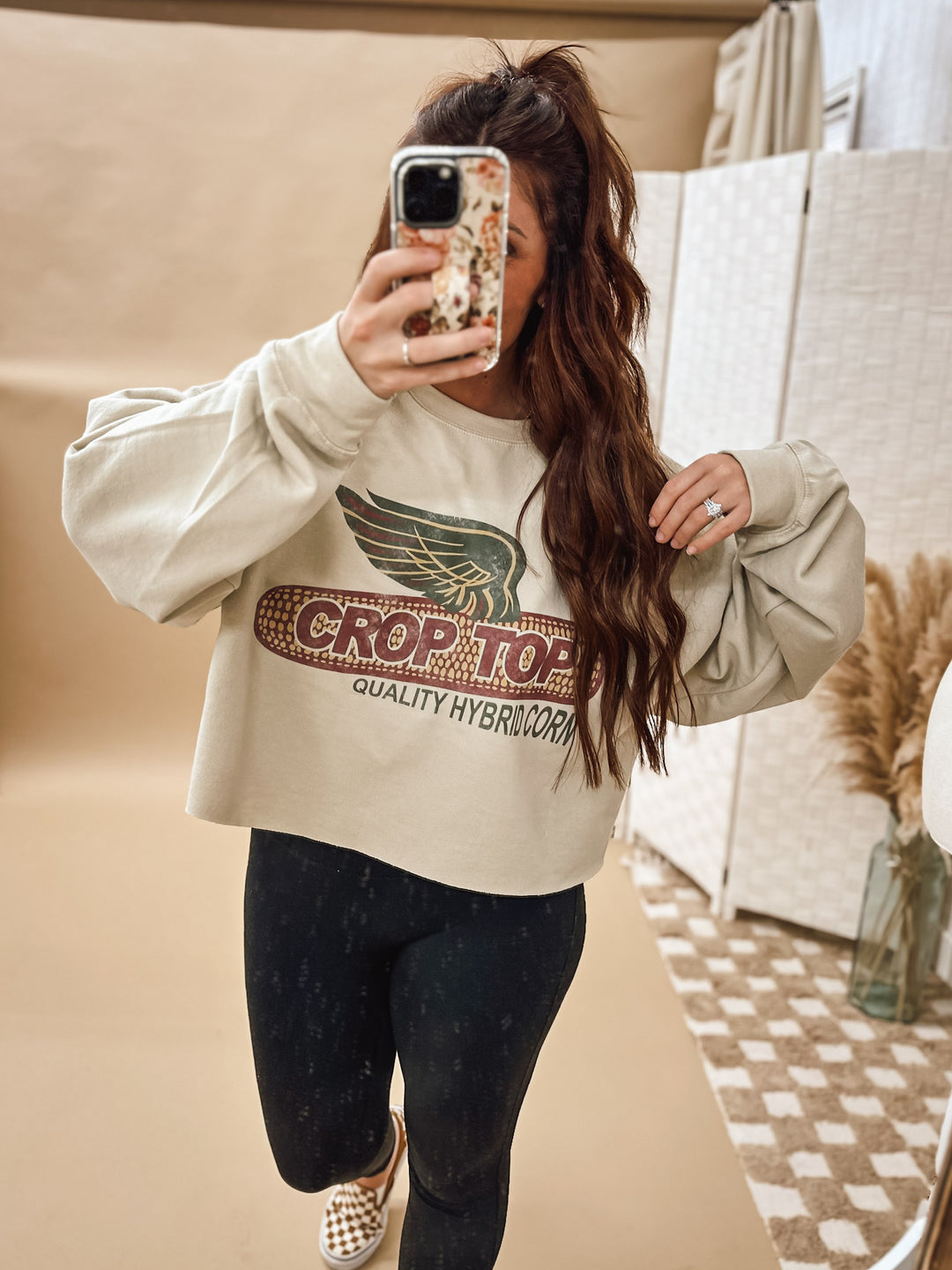Crop Top Crewneck
