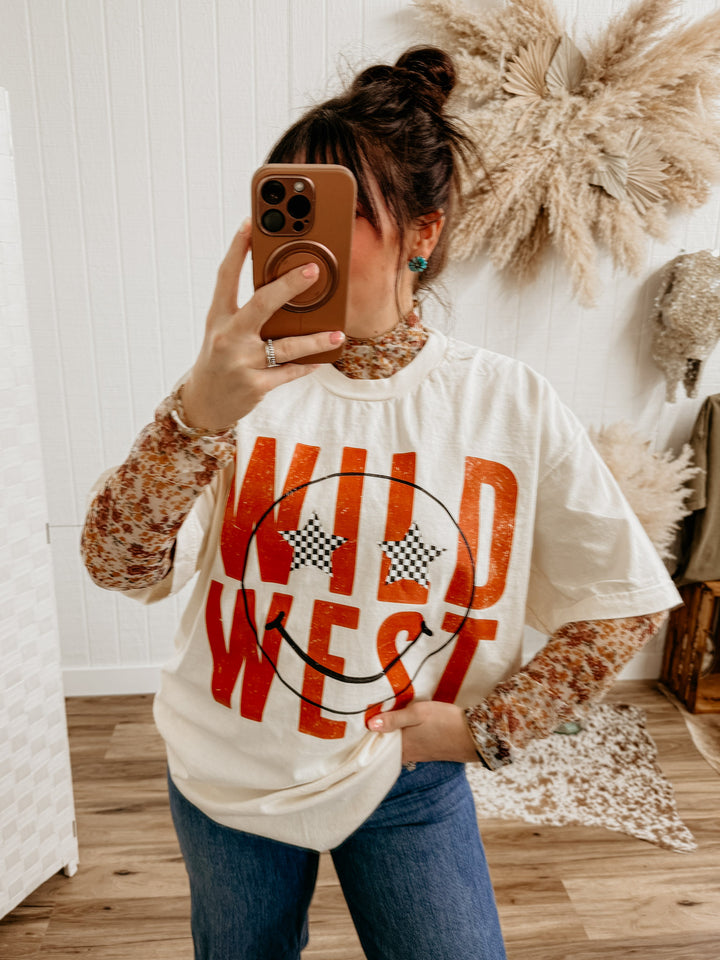 Wild West Smiley Tee