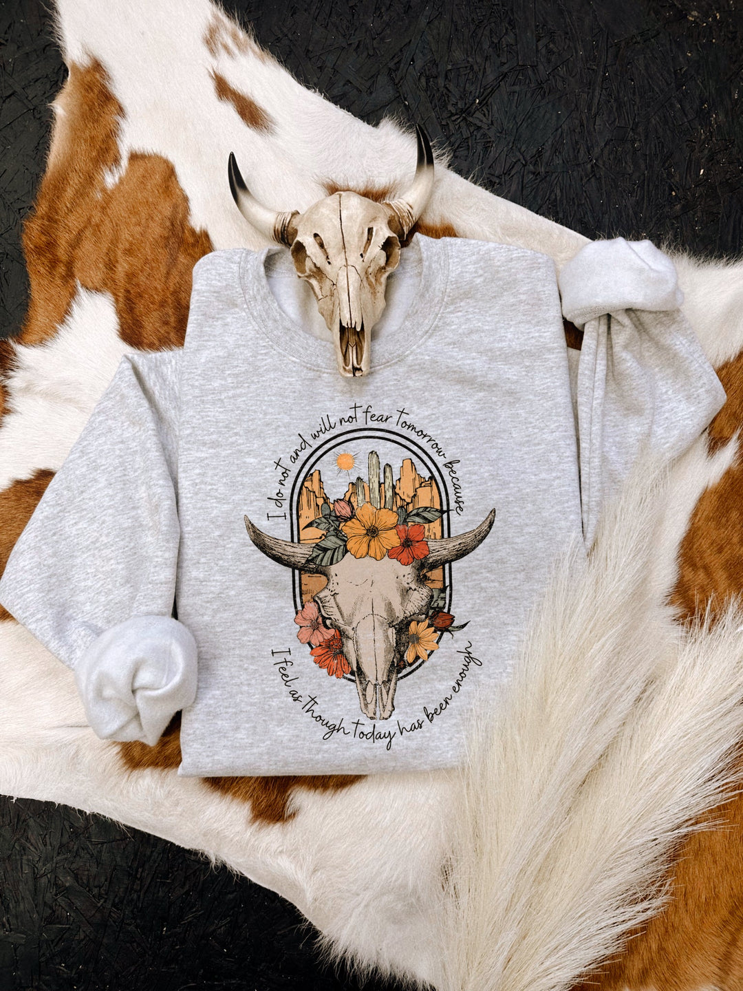 Fear & Friday Skull Crewneck