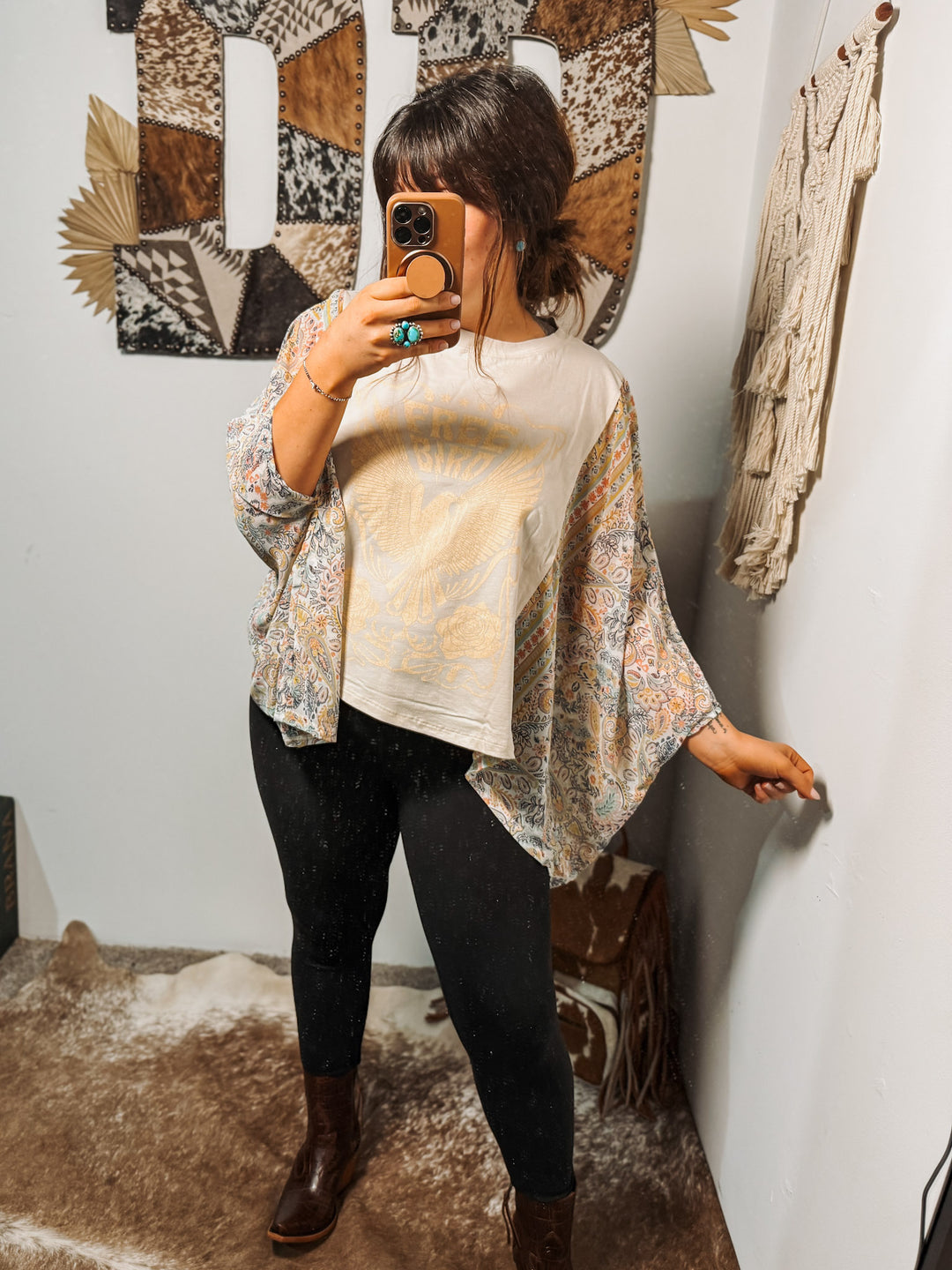 Free Bird Bandana Tee