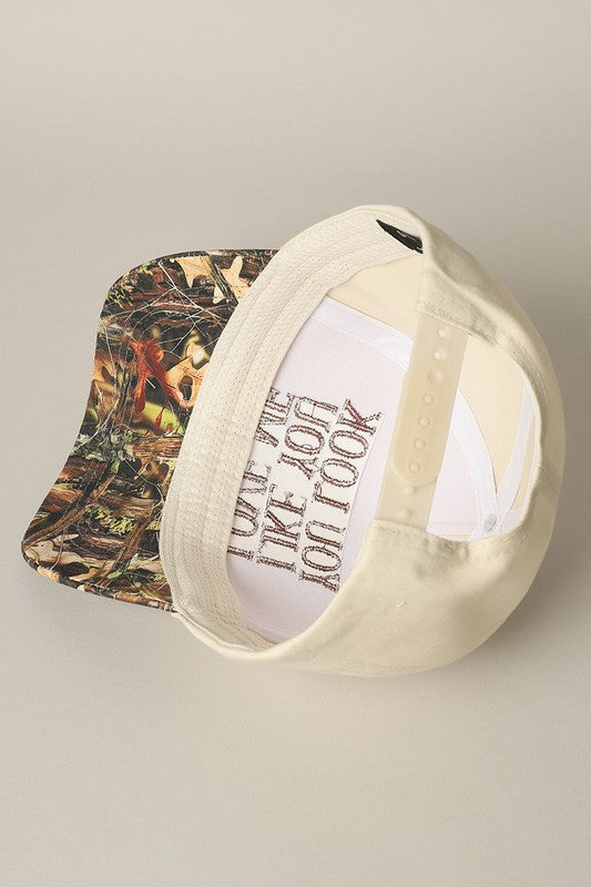 Love Me in Camo Hat