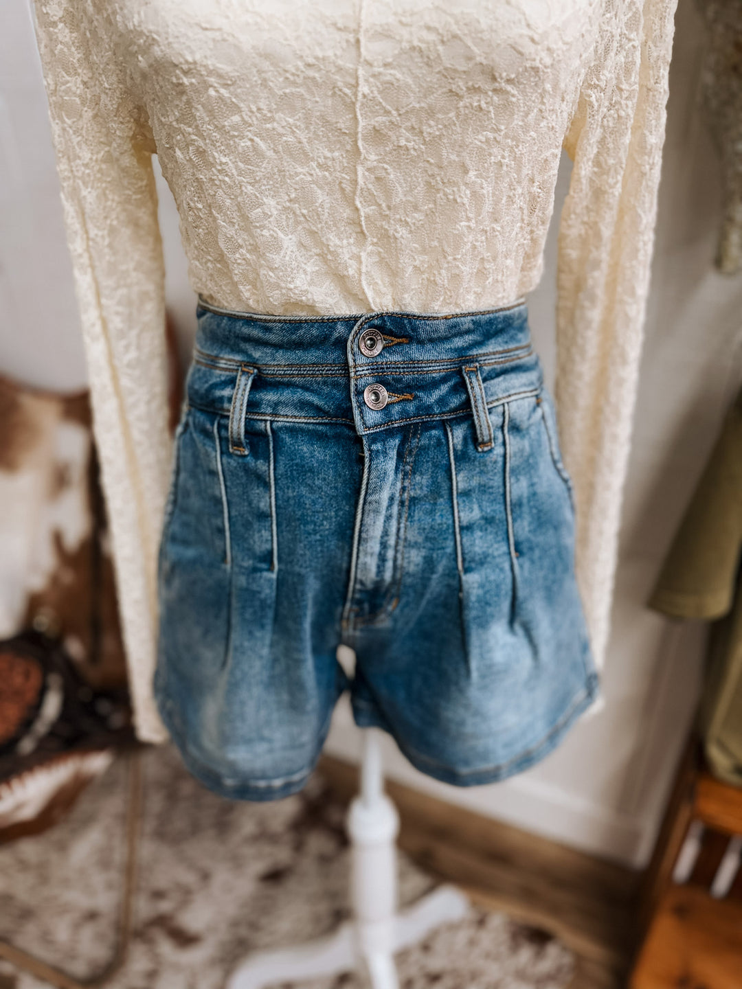 Cowpoke Retro Shorts