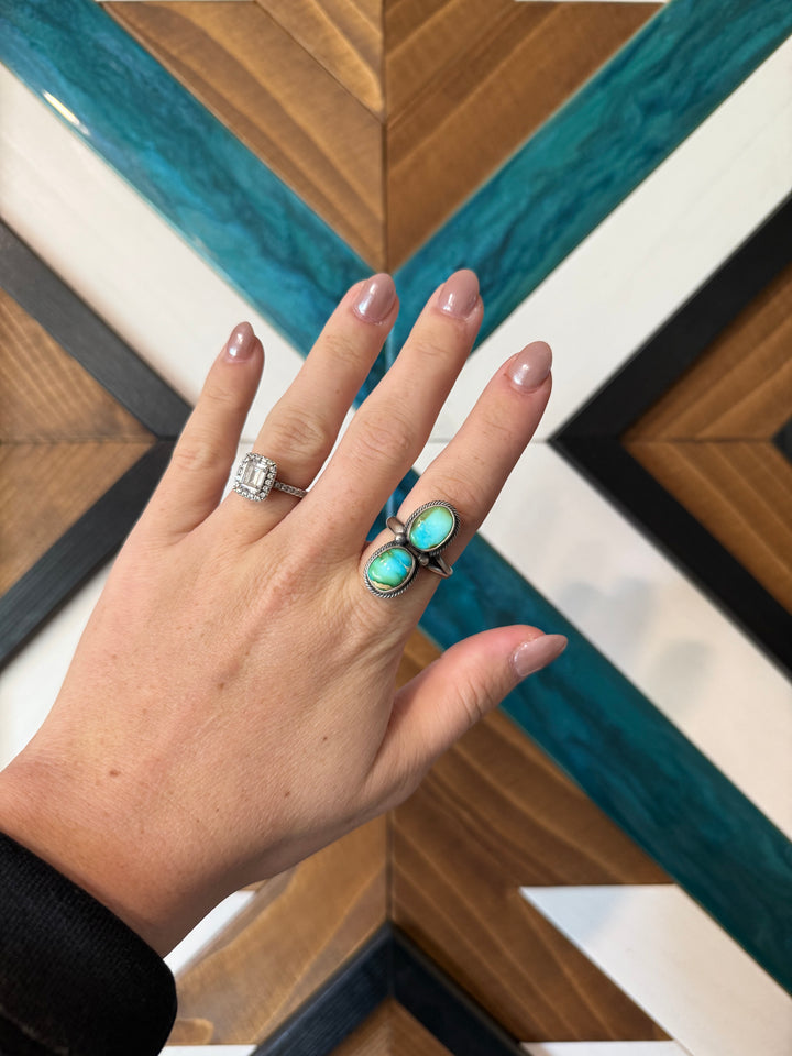 Sonoran Gold 2 Stone Ring #2