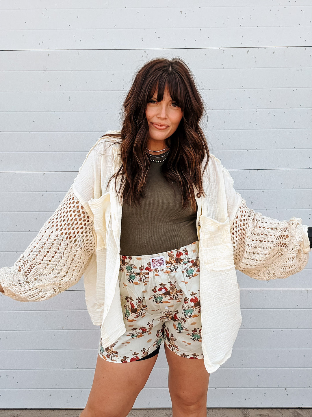 Cast Away Crochet Shacket