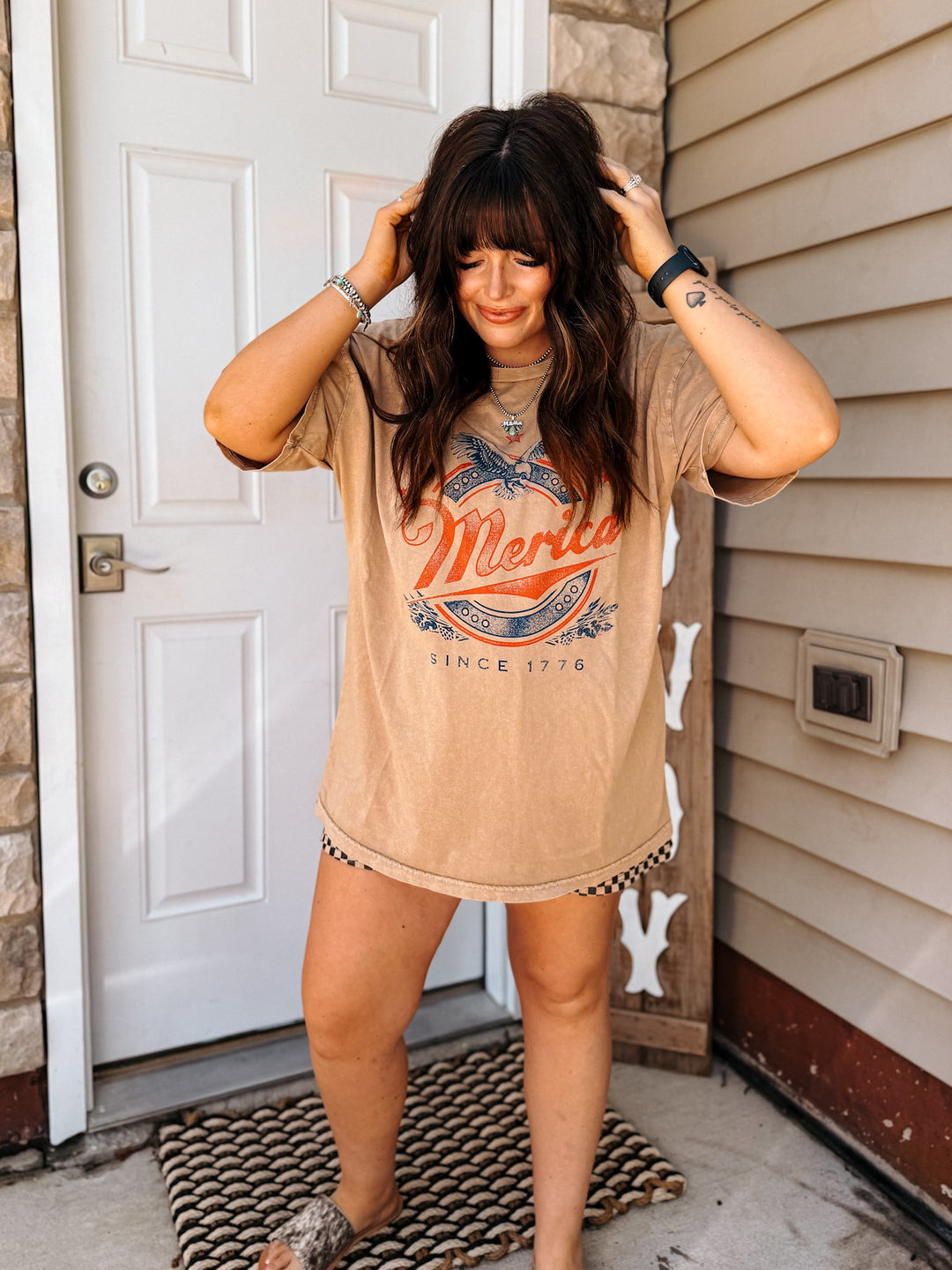 Merica Oversized Tee