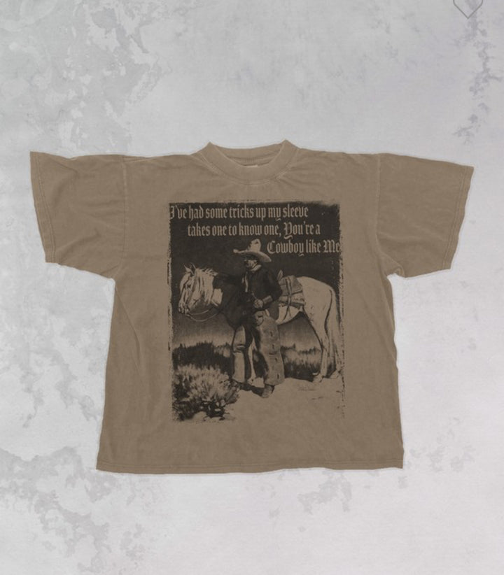Cowboy Like Me Oversized Tee