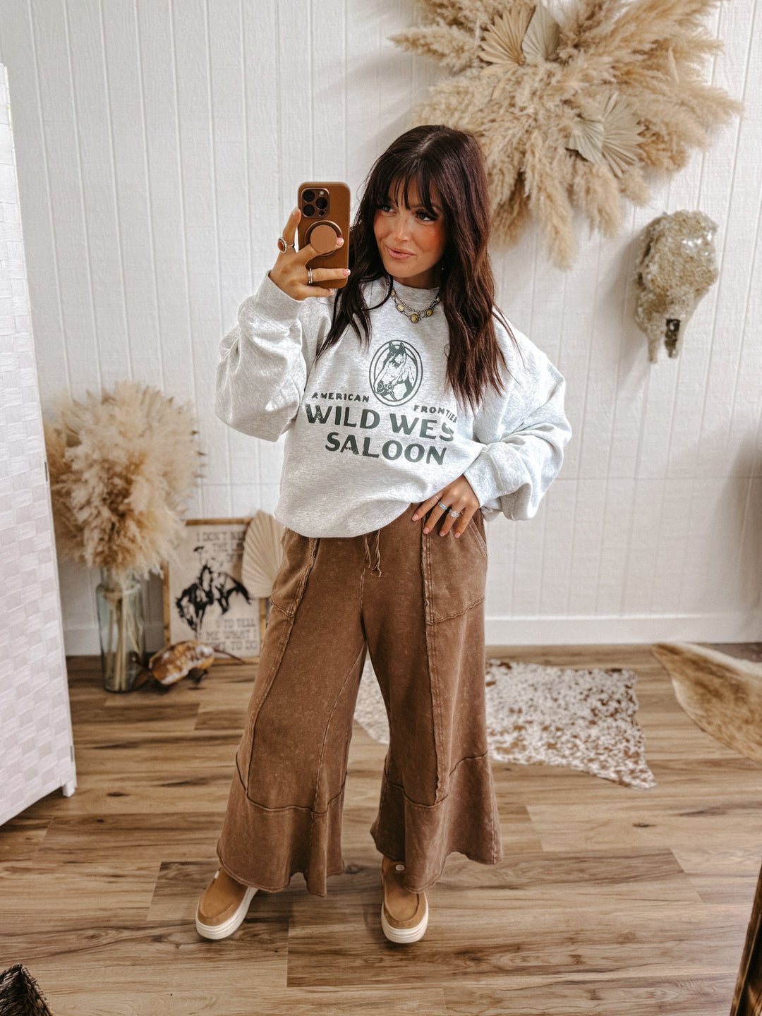 Wild West Saloon Crewneck