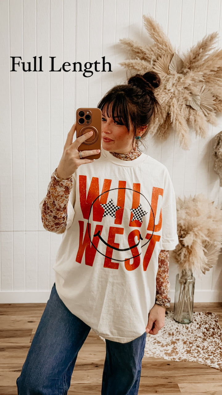 Wild West Smiley Tee