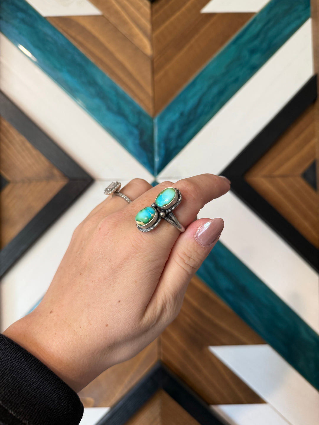 Sonoran Gold 2 Stone Ring #2