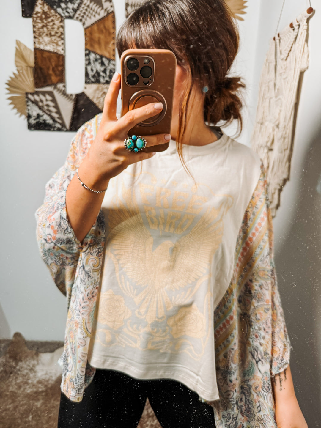 Free Bird Bandana Tee