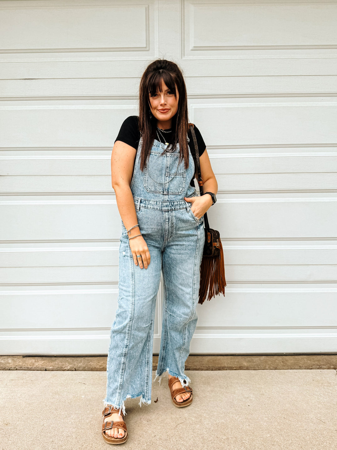 Gretta Lee Barrel Overalls