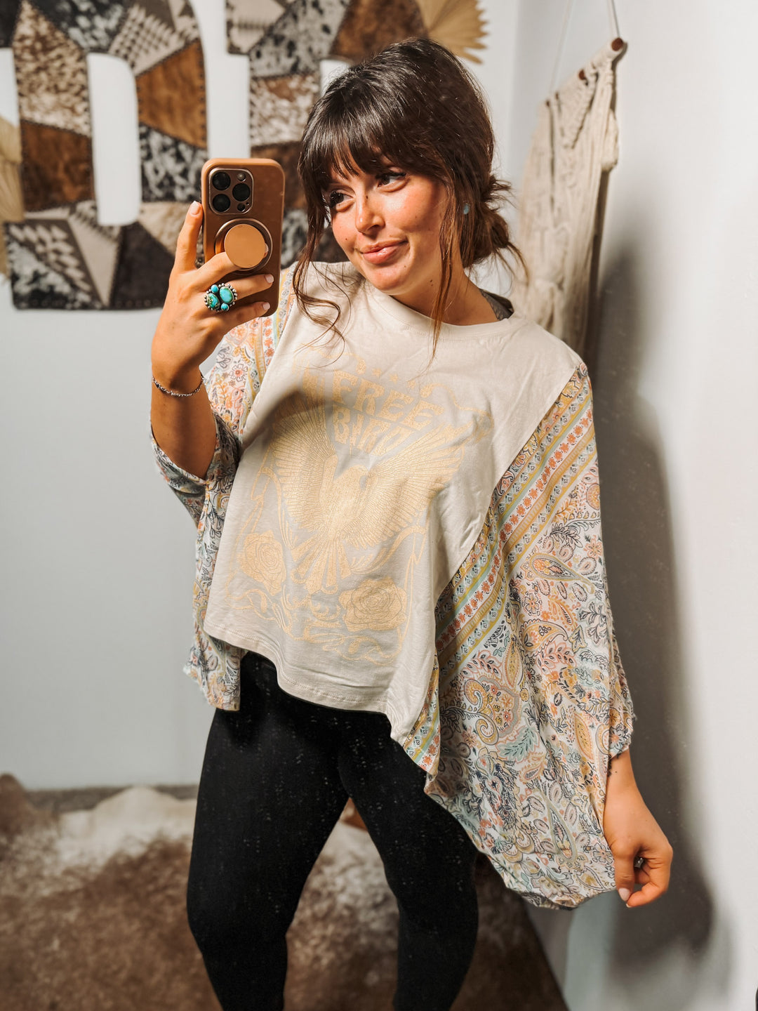 Free Bird Bandana Tee