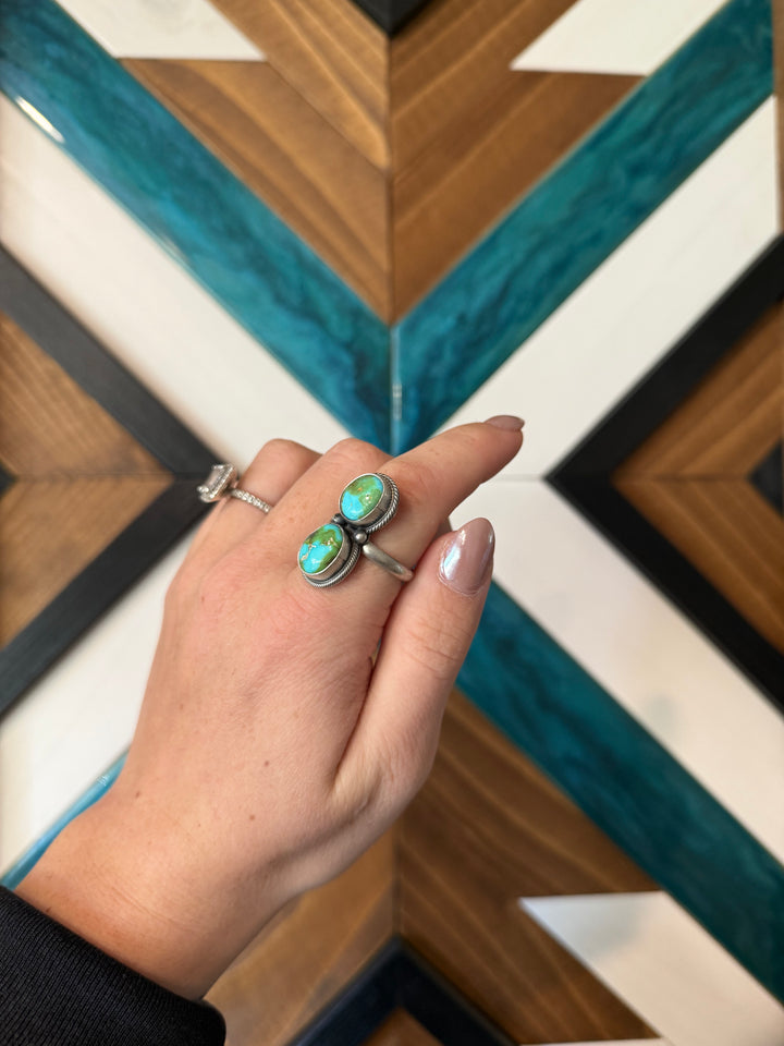 Sonoran Gold 2 Stone Ring #1