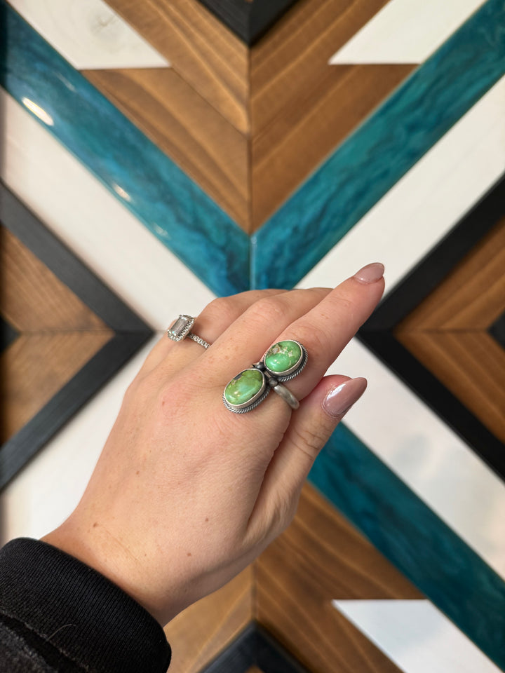 Sonoran Gold 2 Stone Ring #3