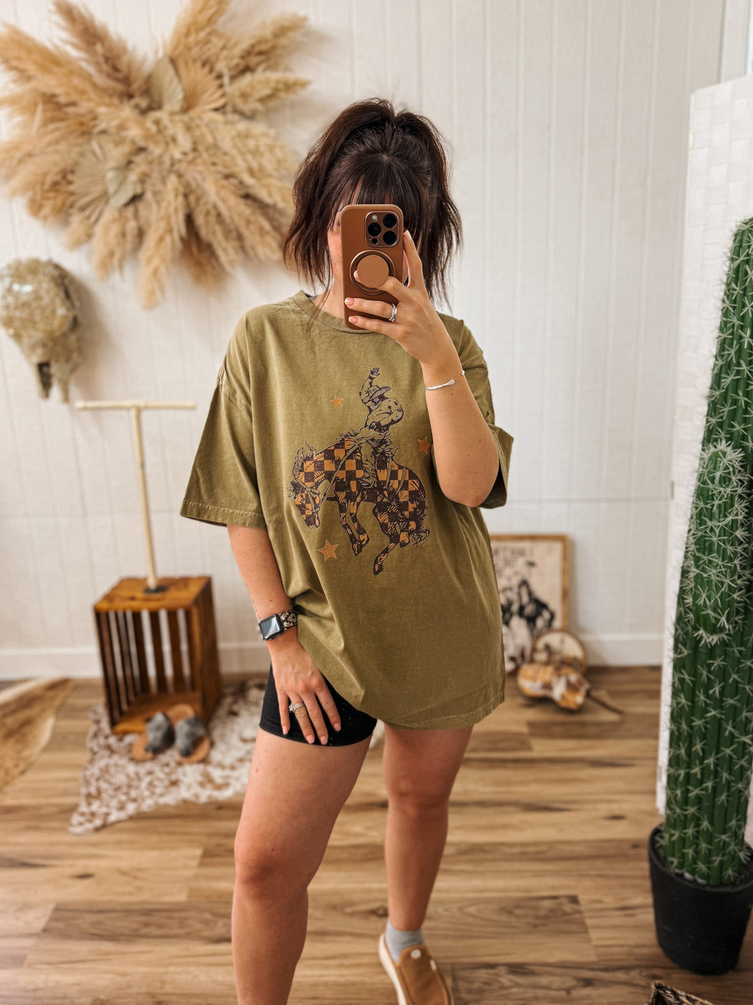 Buck-Around Tee