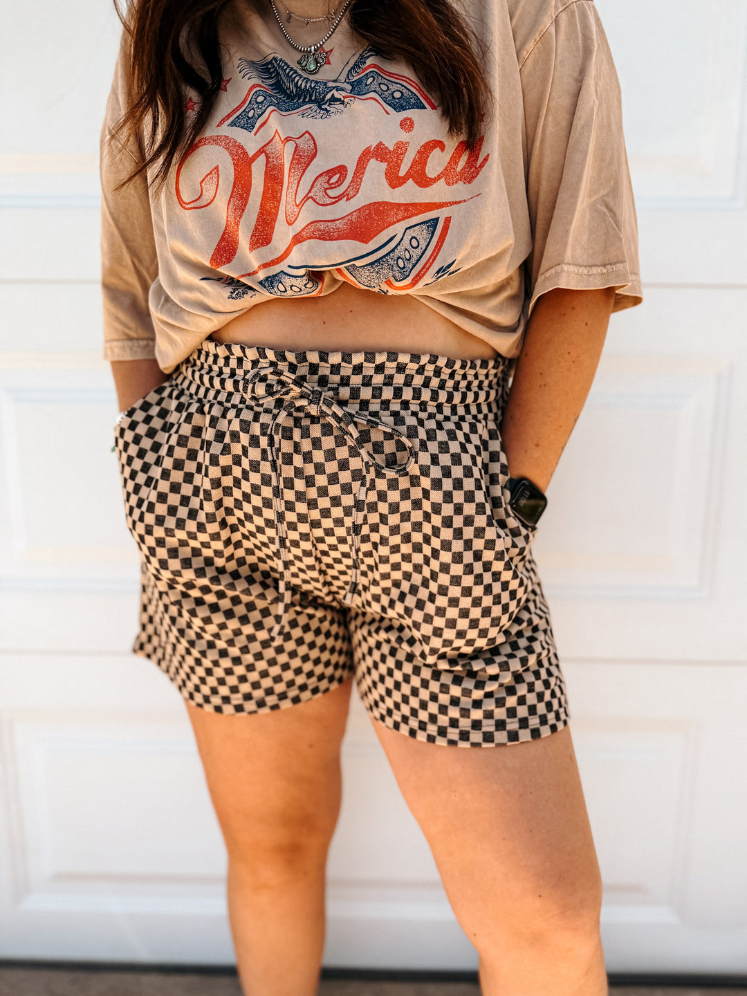 Checkered Shorts