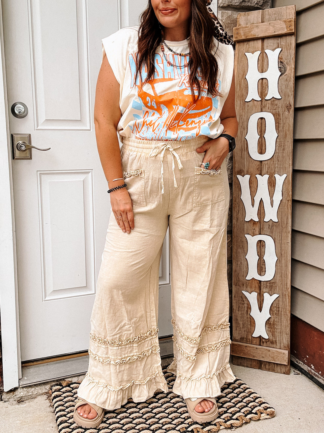 Lena Wide Leg Pants