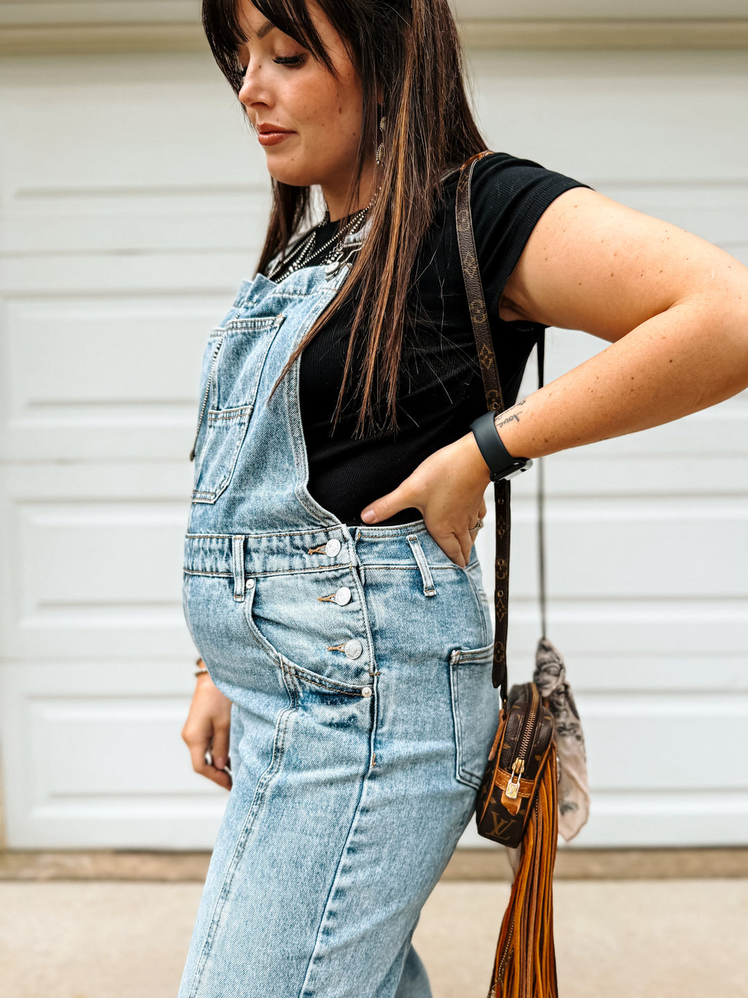 Gretta Lee Barrel Overalls