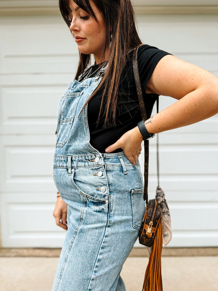 Gretta Lee Barrel Overalls