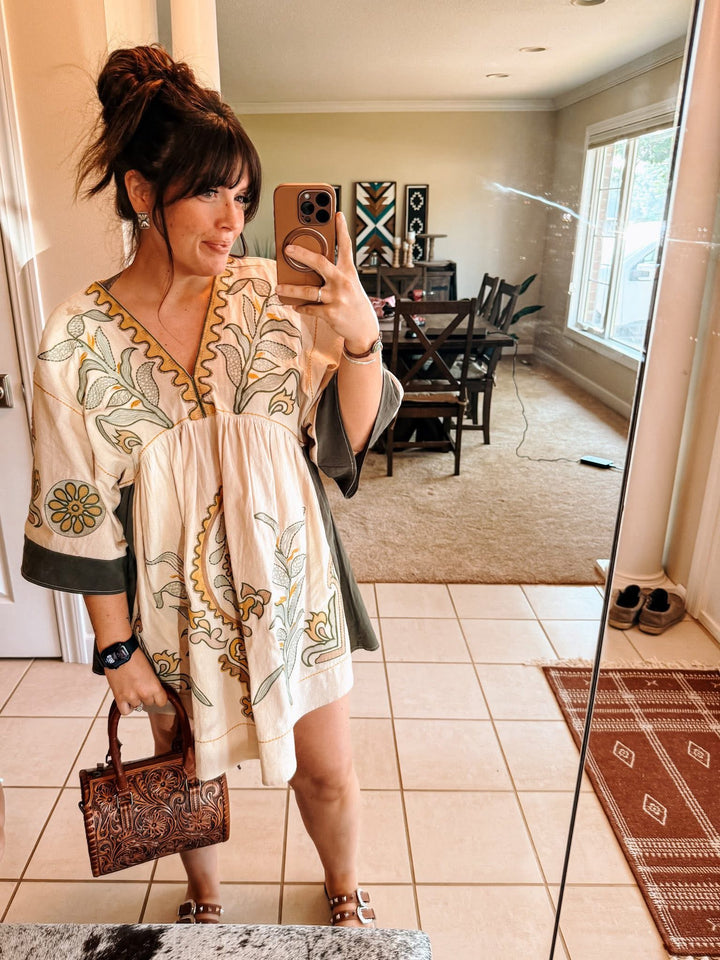 Meadows Kimono Dress