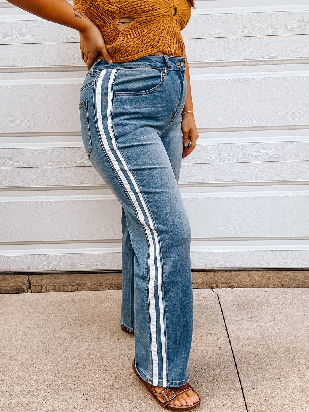 Racing Stripes Jeans