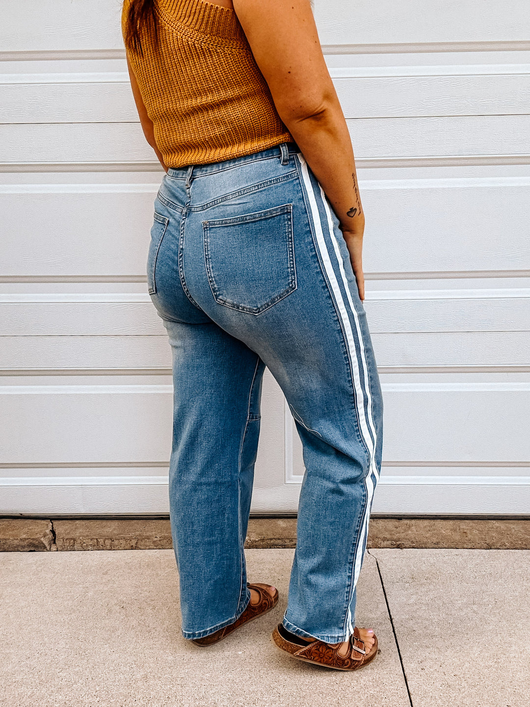 Racing Stripes Jeans