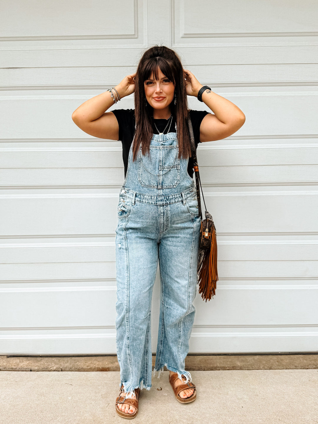 Gretta Lee Barrel Overalls