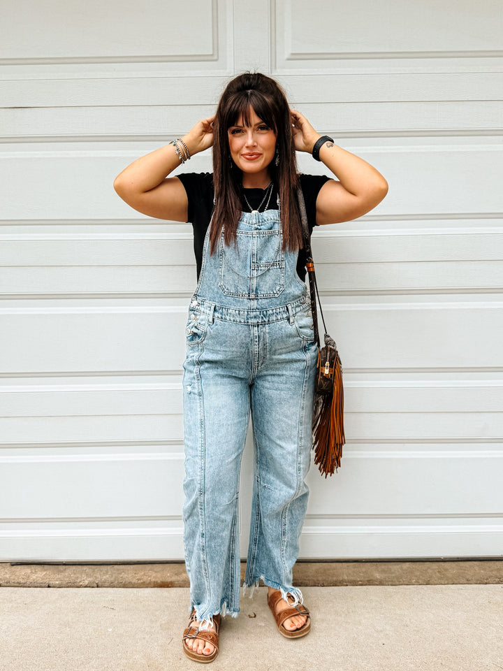 Gretta Lee Barrel Overalls