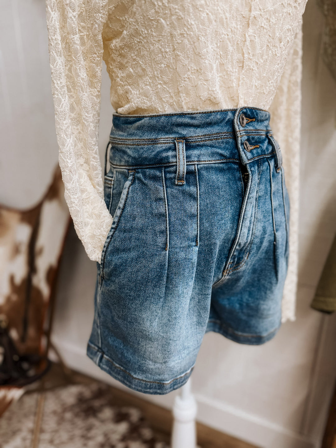 Cowpoke Retro Shorts