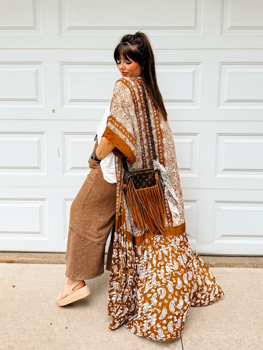 Lost Girl Kimono: Rust