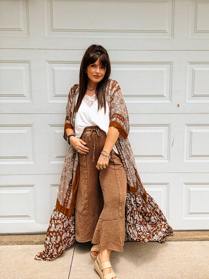 Lost Girl Kimono: Rust