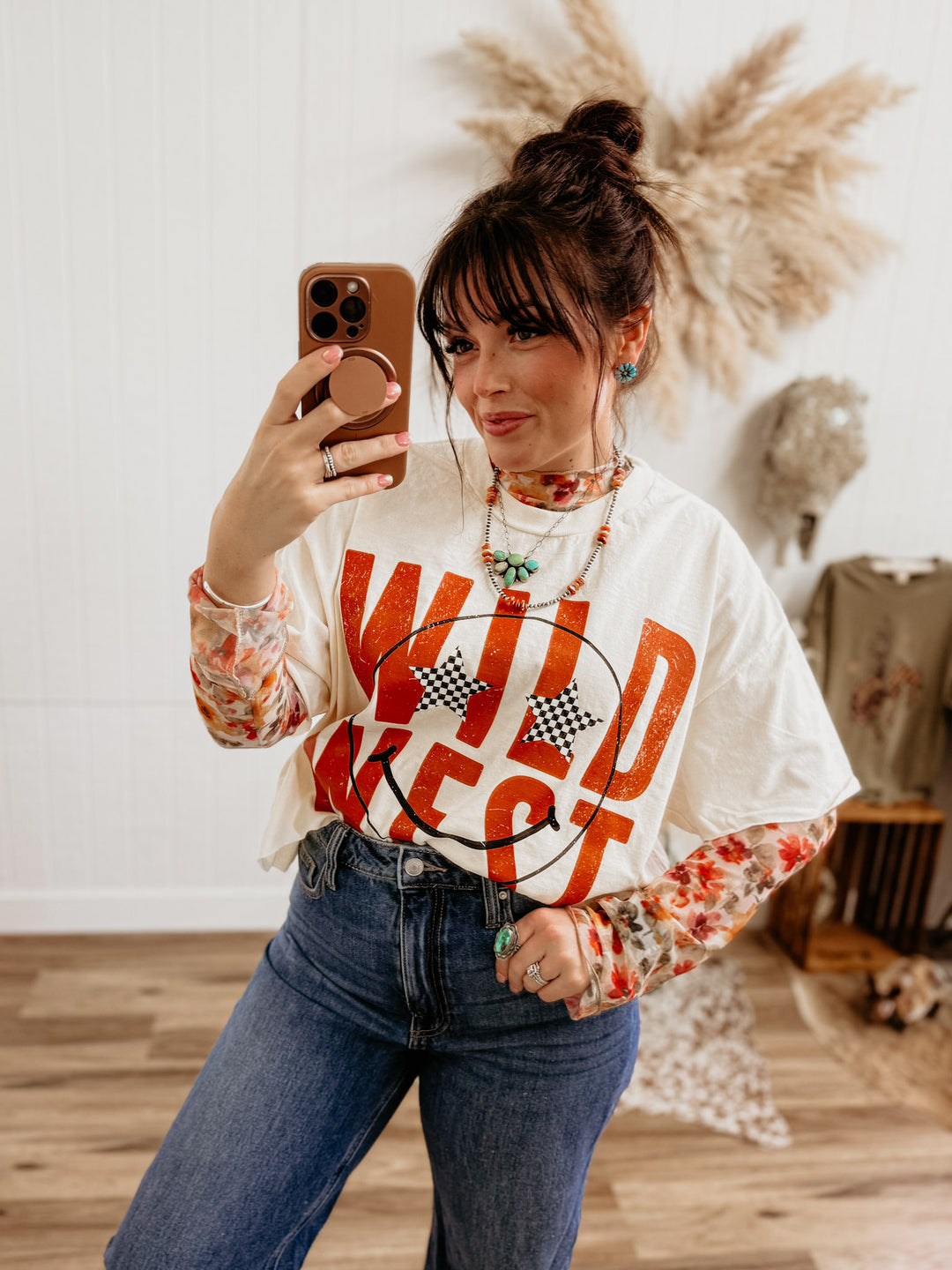 Wild West Smiley Tee