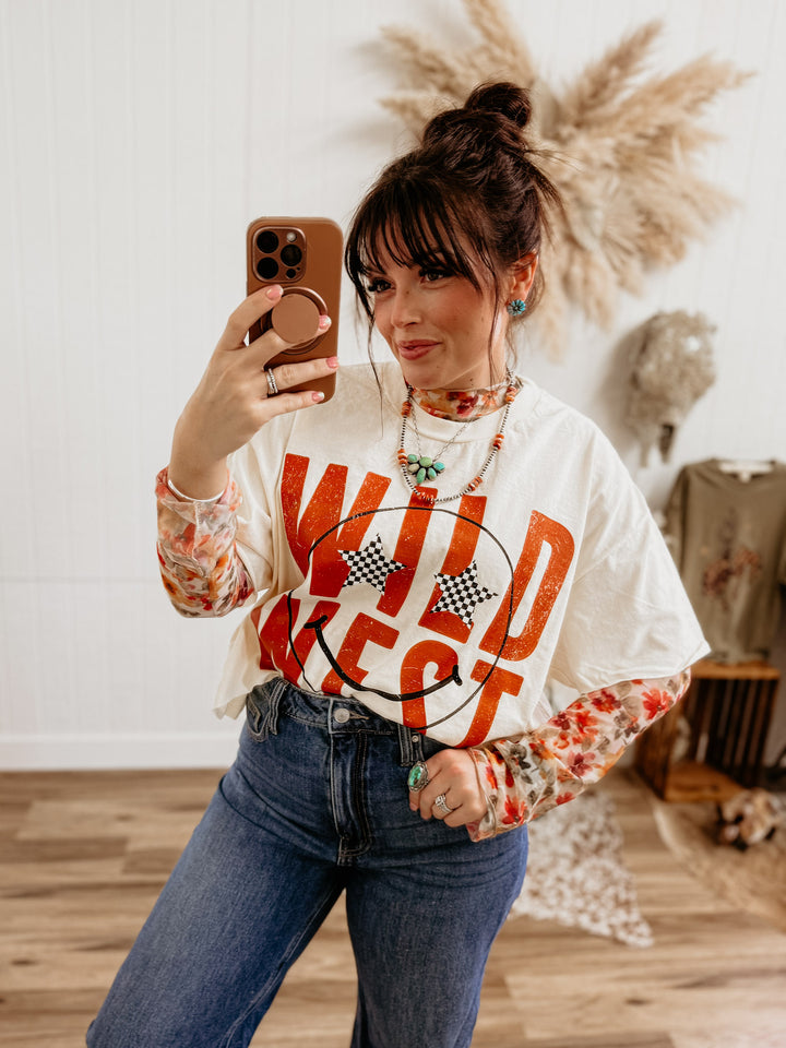 Wild West Smiley Tee