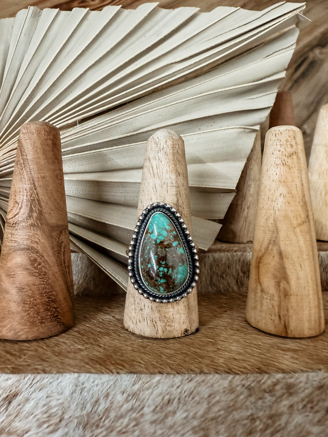 Royston Turquoise Ring Size 8