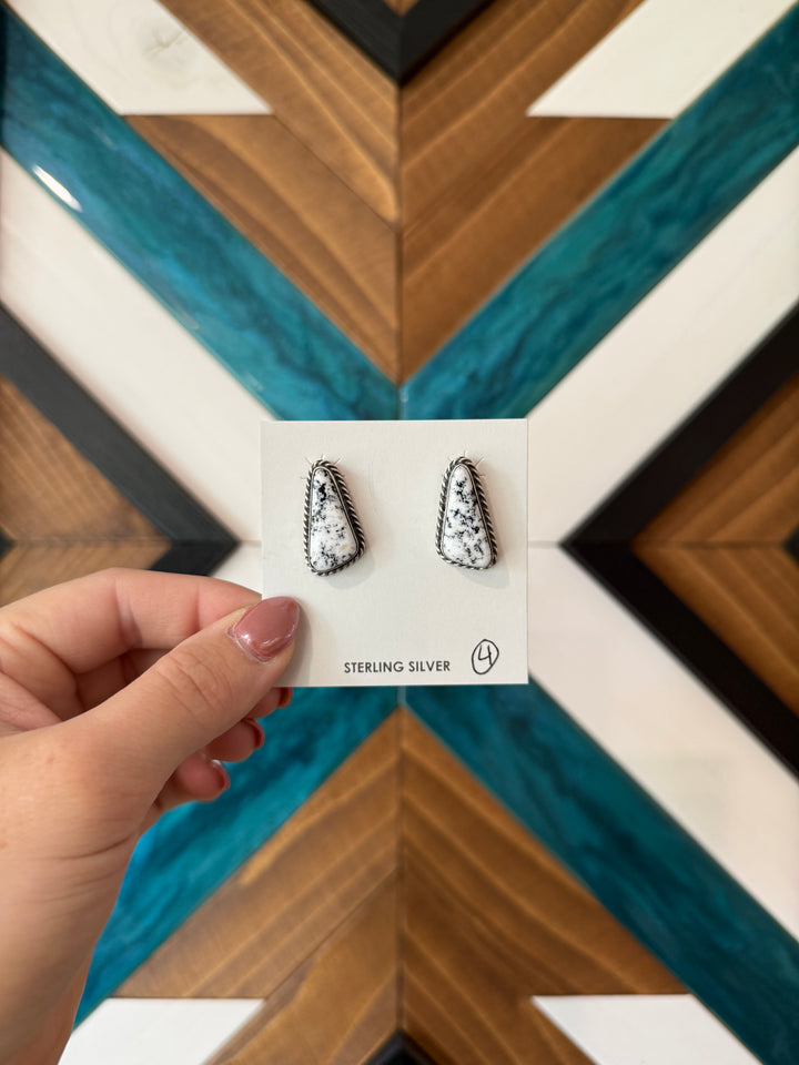 White Buffalo Earrings #4