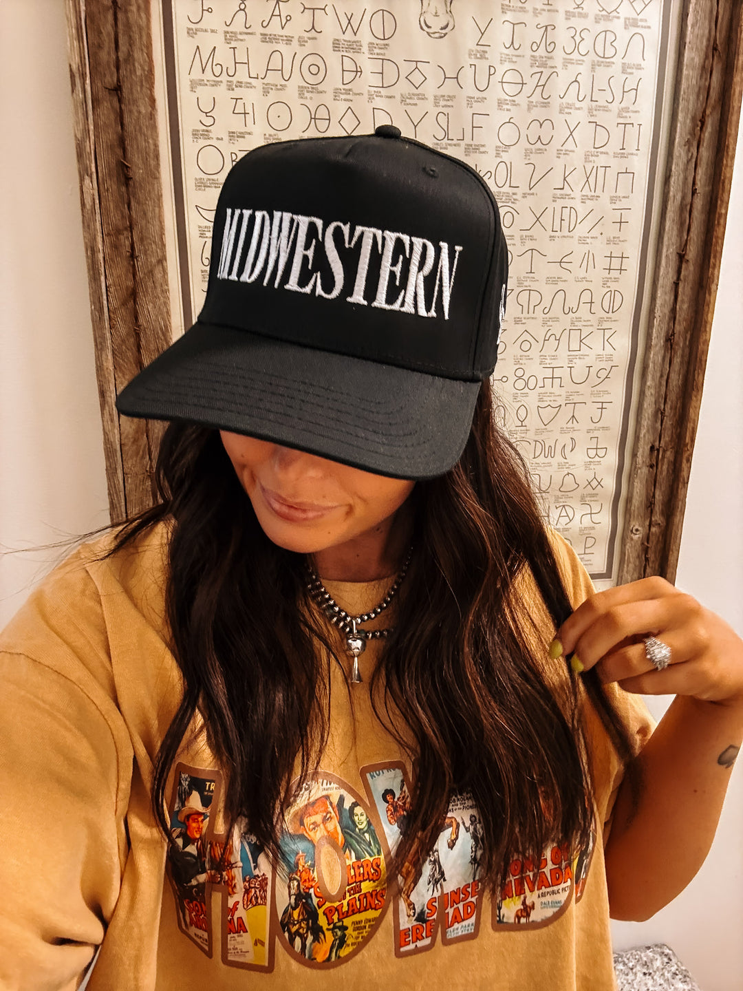 MIDWESTERN DD Hat: Black