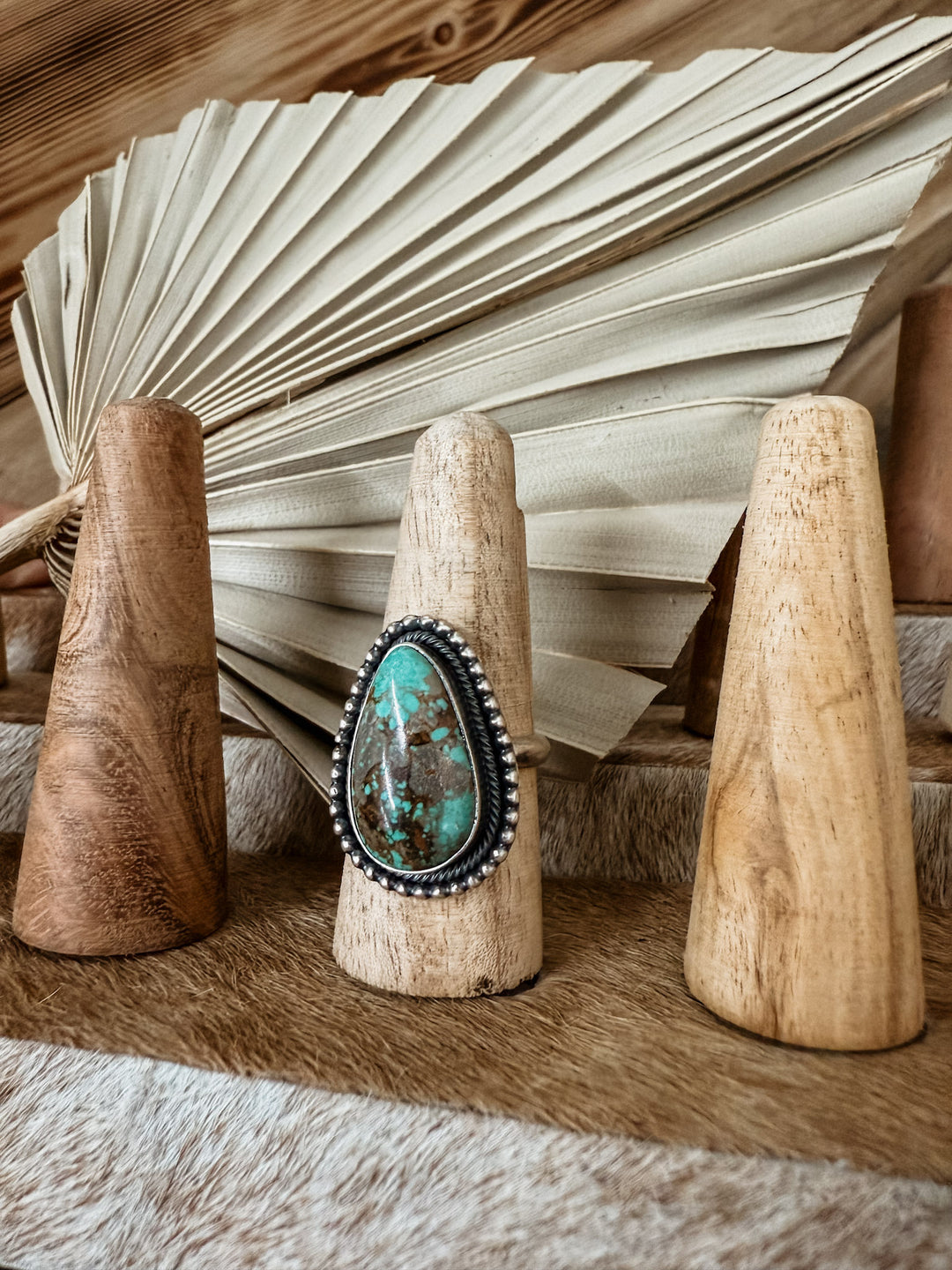 Royston Turquoise Ring Size 8