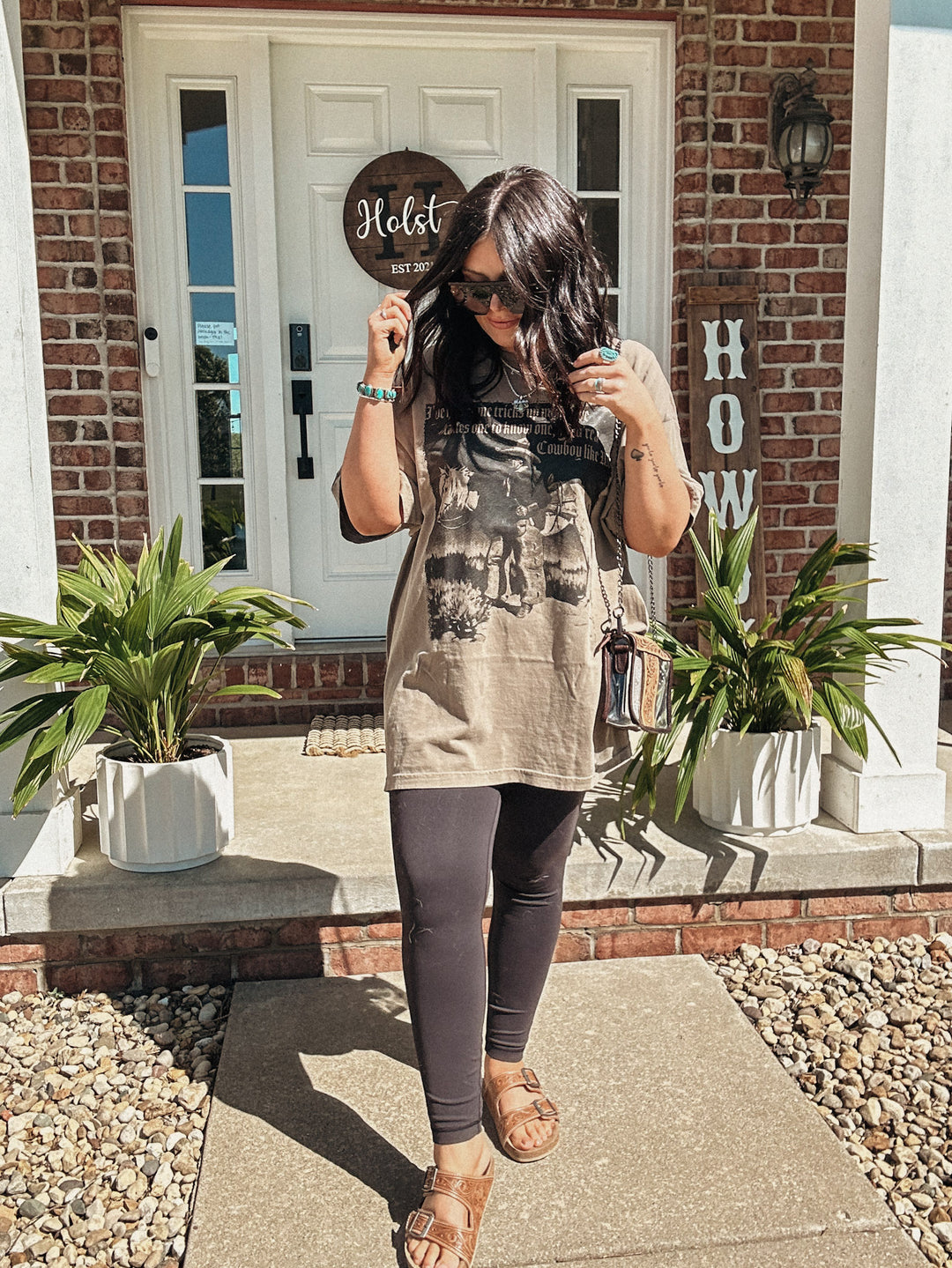 Cowboy Like Me Oversized Tee