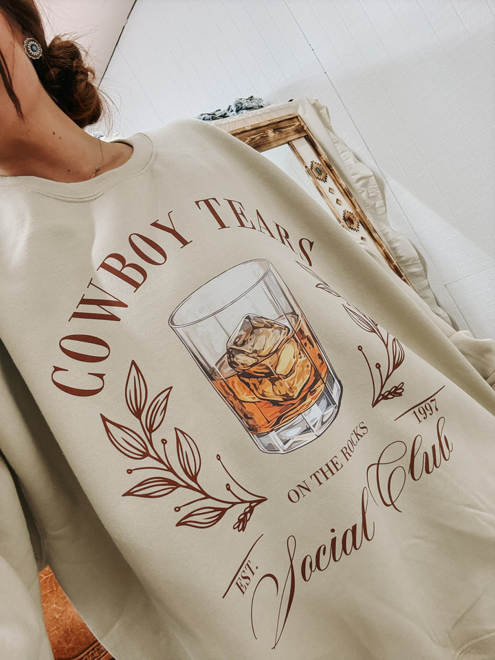 Cowboy Tears Crewneck