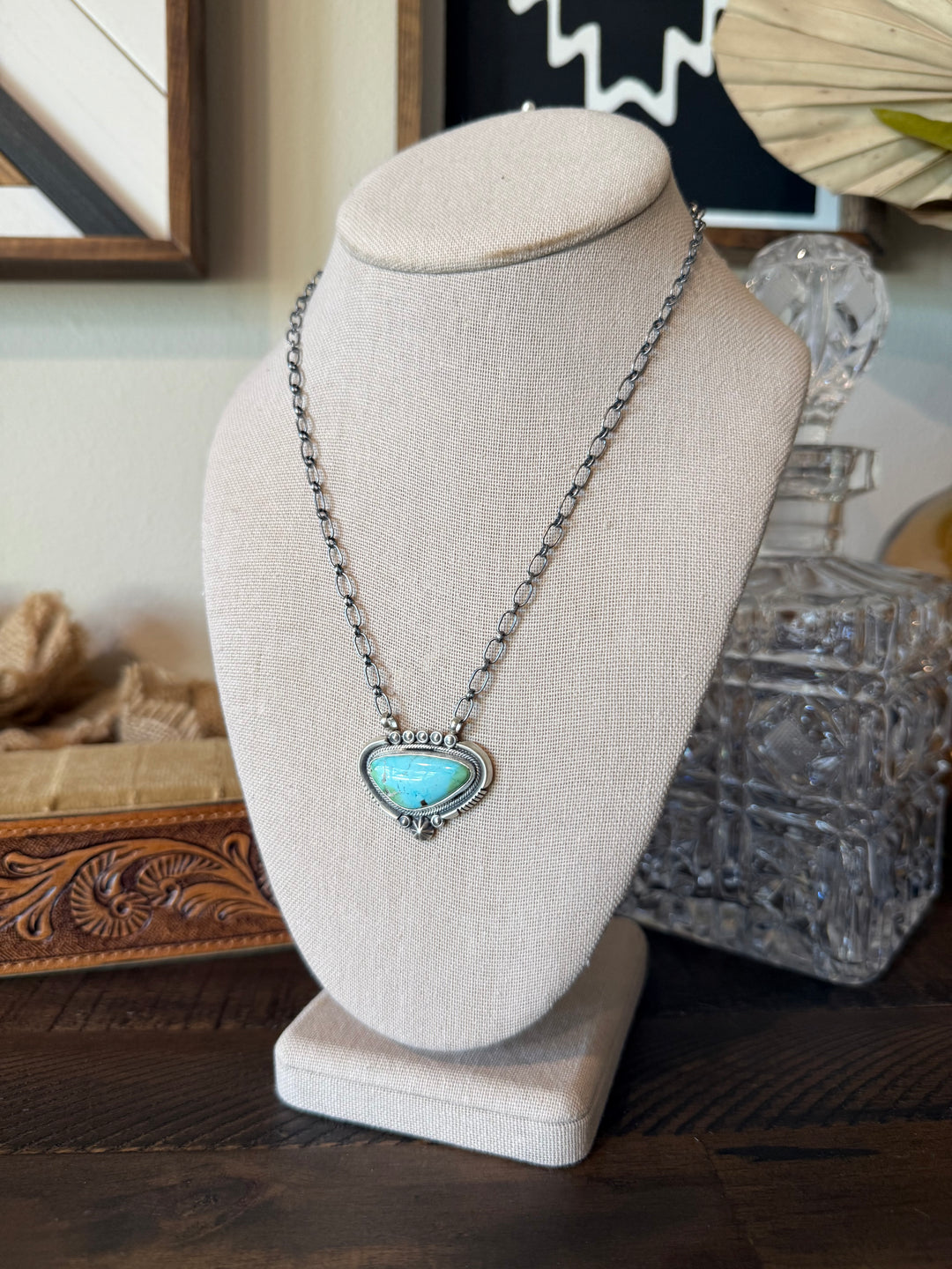 Benally Sonoran Gold Pendant Necklace