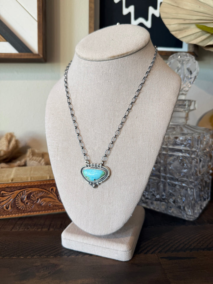 Benally Sonoran Gold Pendant Necklace