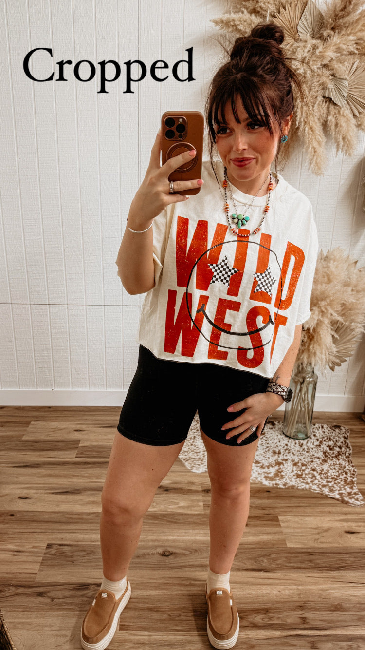 Wild West Smiley Tee