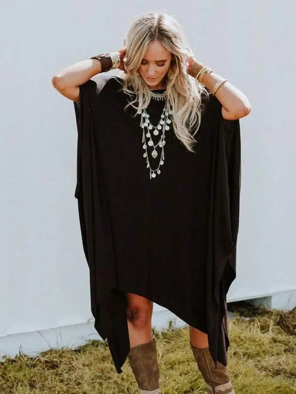 Wren Tunic: Black