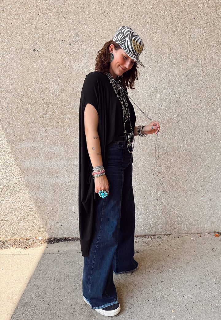 Wren Tunic: Black