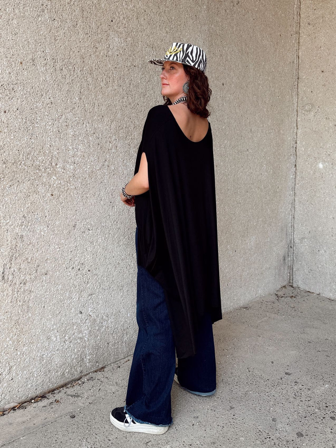 Wren Tunic: Black