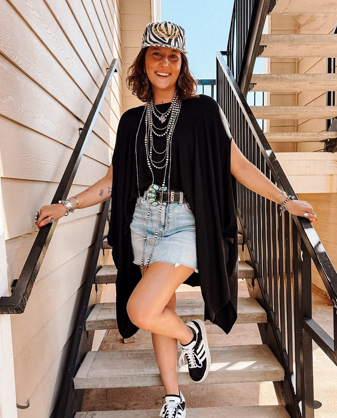 Wren Tunic: Black